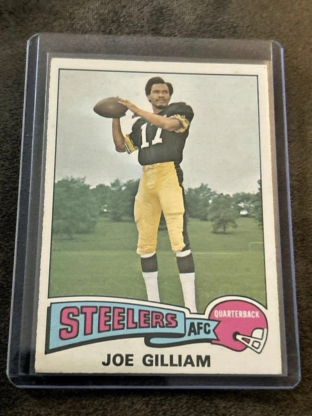 Topps 1975 Topps Joe Gilliam #182 Rookie Card